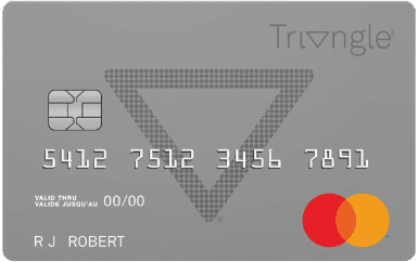 Triangle Mastercard card